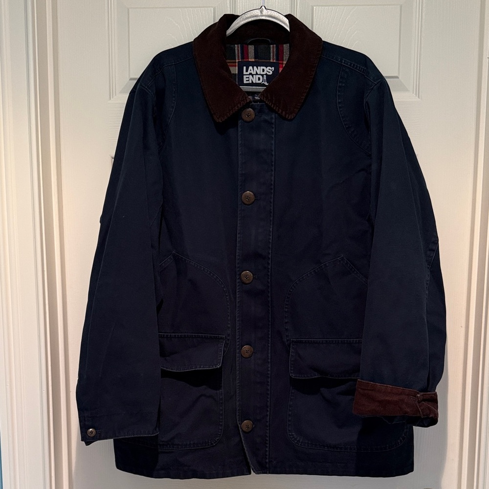 Lands' End Men's Canvas Barn Jacket